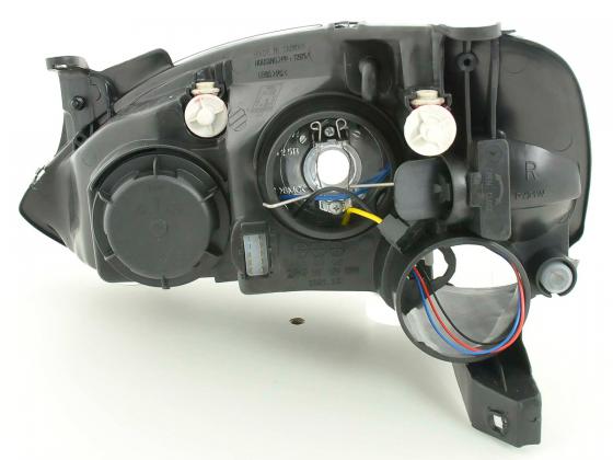 Scheinwerfer Opel Corsa C 01-06 schwarz Scheinwerfer Opel Corsa C 01-06 schwarz